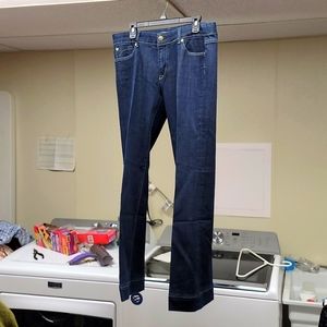 Fidelity Denim, Hyacinth  mid-rise, trouser leg